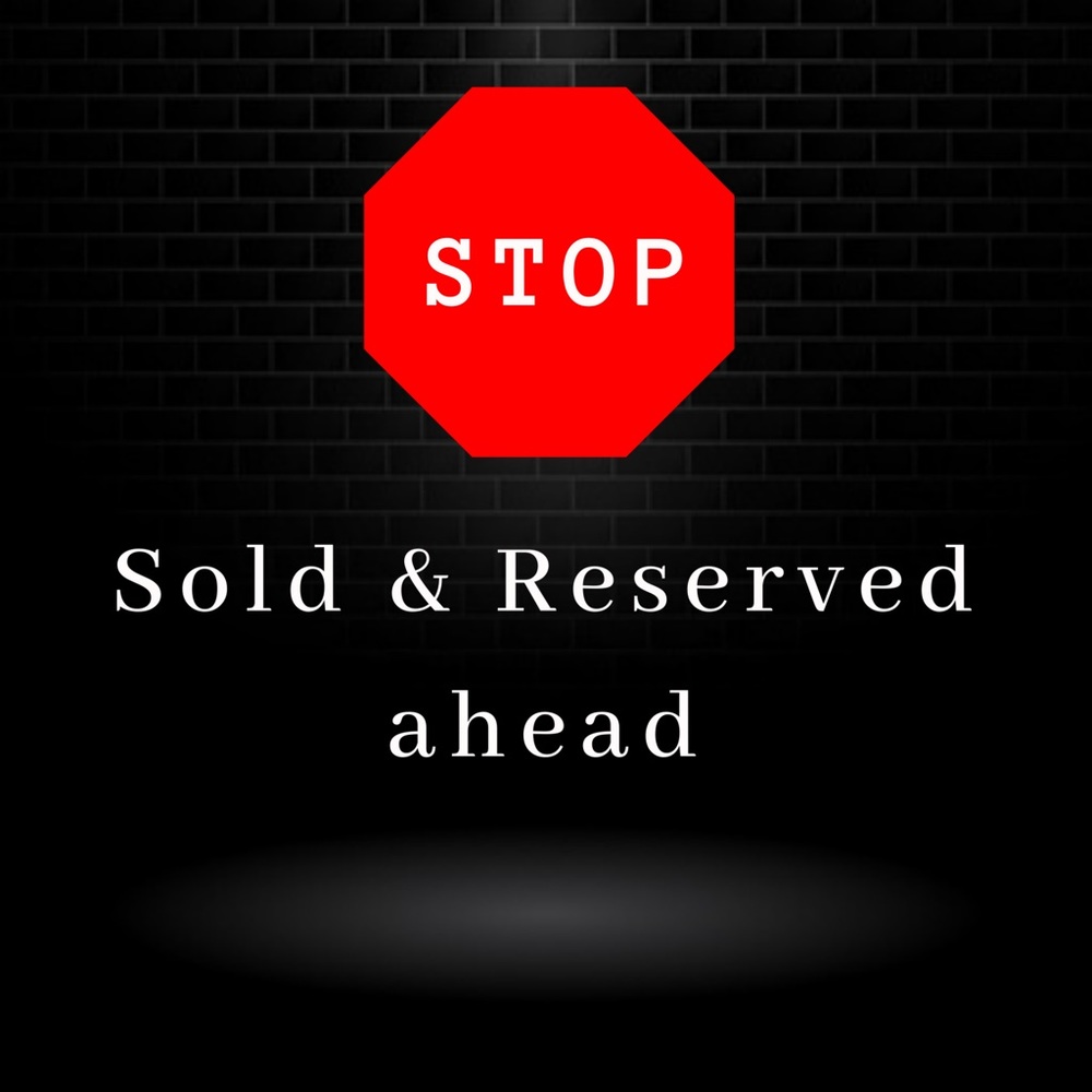 ‼️✋🏻SOLD & RESERVED AHEAD🤚🏻‼️